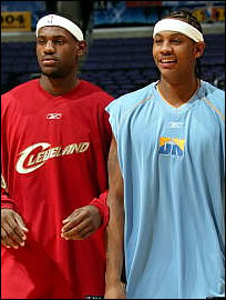 lebron v. carmelo